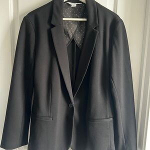 Old Navy Stretch Black Blazer